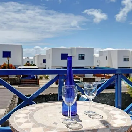 Optimist Rubicon Piscina Climatizable, Frente Al Mar 别墅 普拉亚布兰卡
