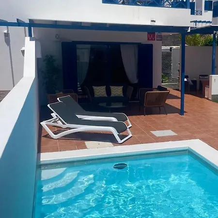 Villa Optimist Rubicon Piscina Climatizable, Frente Al Mar