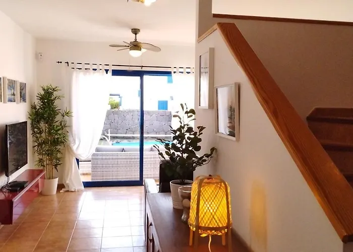 Villa Optimist Rubicon Piscina Climatizable, Frente Al Mar