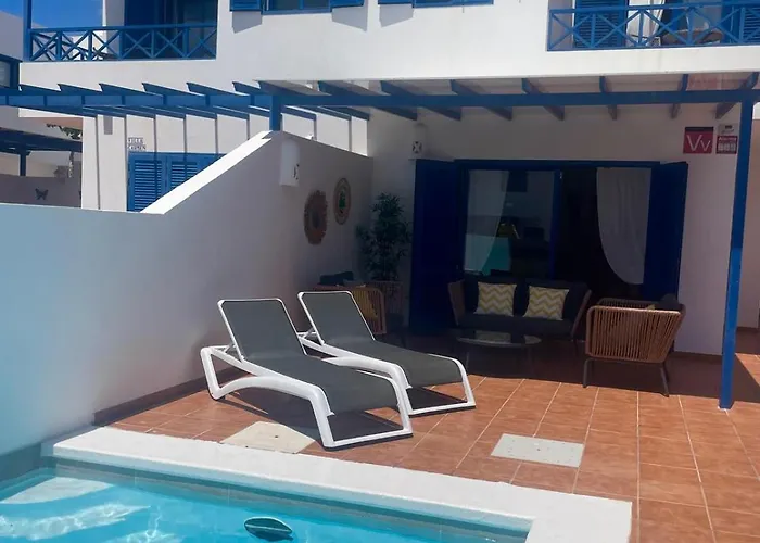 Optimist Rubicon Piscina Climatizable, Frente Al Mar Villa Playa Blanca